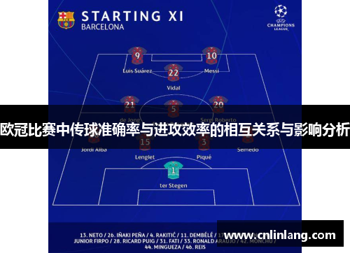 欧冠比赛中传球准确率与进攻效率的相互关系与影响分析